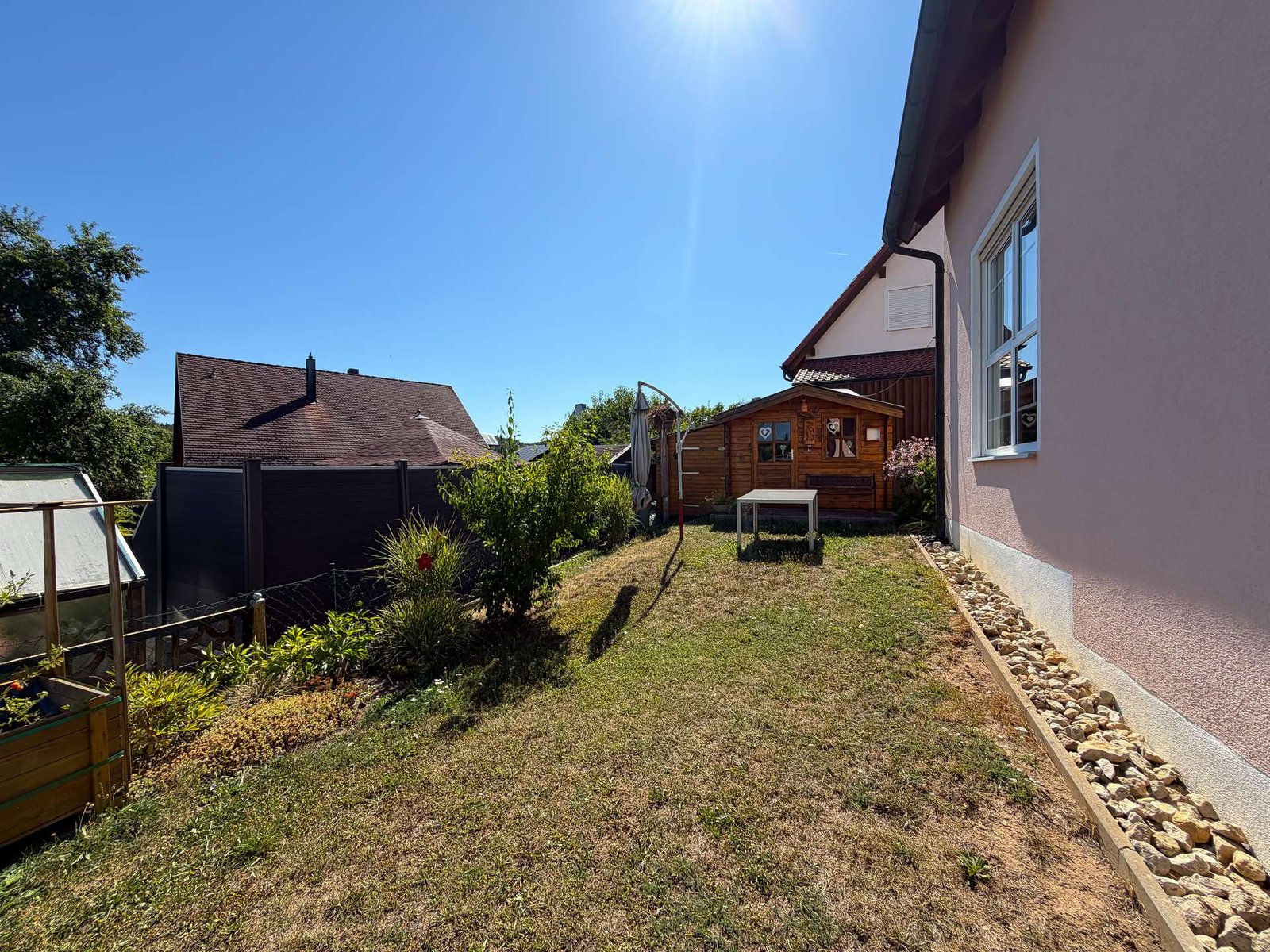 Garten Wohnung DG